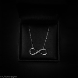 Infinity Necklace 18”